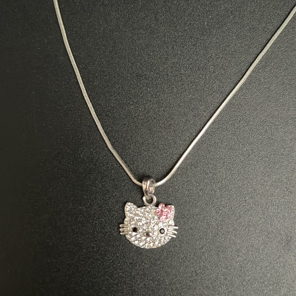 Hello Kitty Rhinestone Necklace - Picture 3 of 3